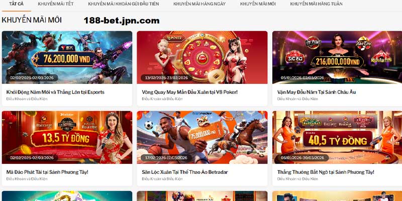188BET Glory 🎖️ link vào 188BET mới nhất 2026 - Link 188 BET 10 Thưởng khuyến mãi lớn tại 188bet