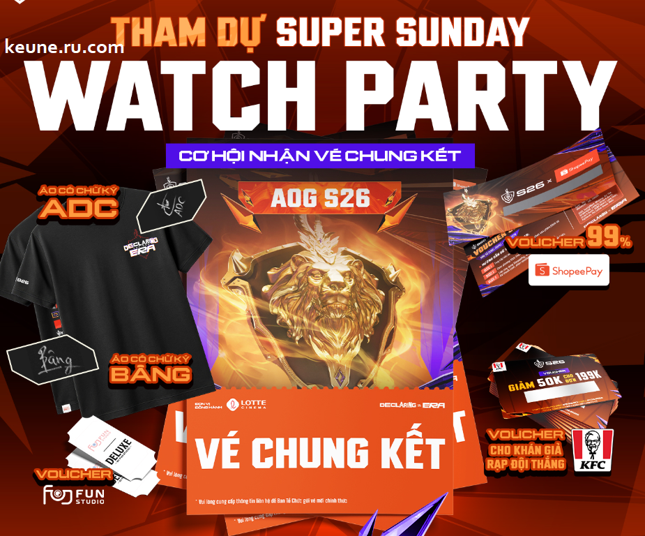 tham du super sunday